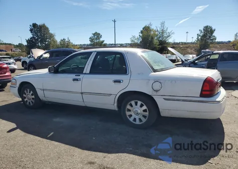2003 Mercury Grand Marquis Ls из США, поврежденный, VIN 2MEFM75W43X670417